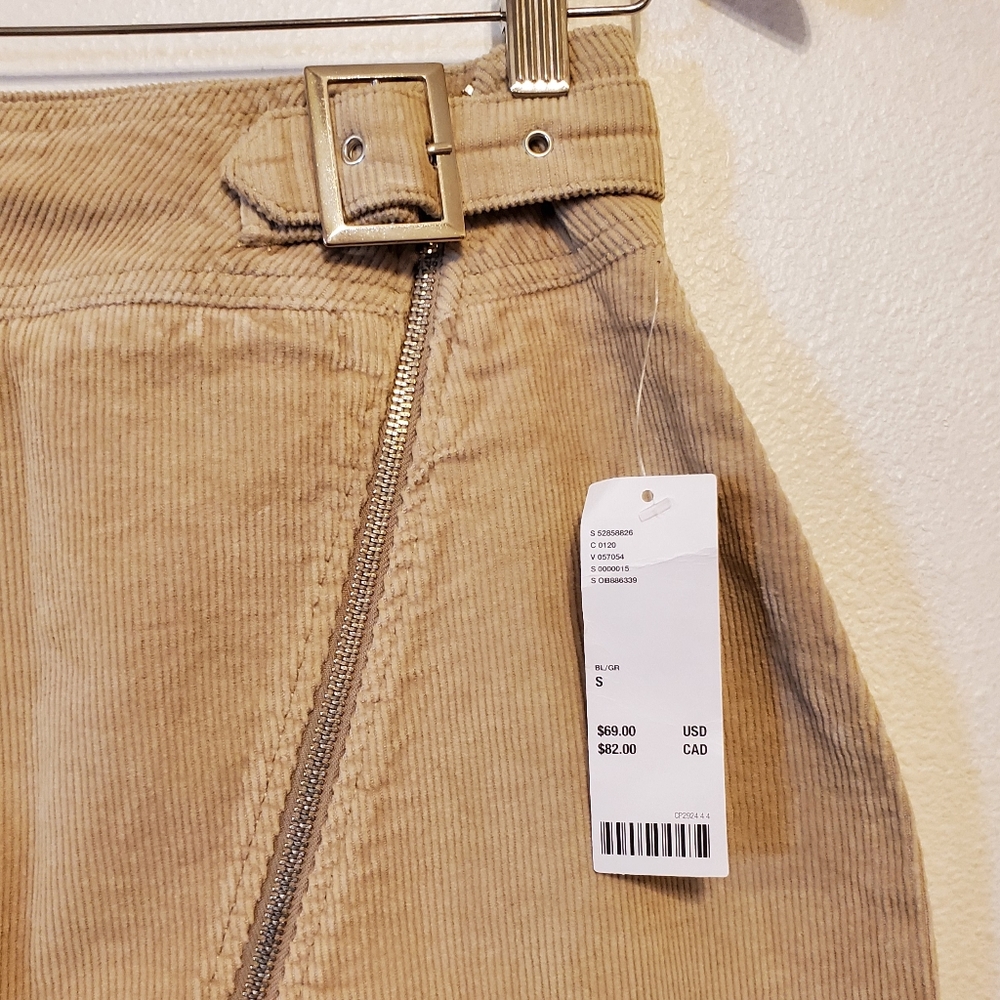 Urban Outfitters Harmony Corduroy Skirt in neutral - Picture 3 of 12